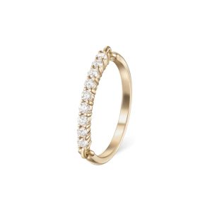 Diamond Lenox Ring in 18K Yellow Gold