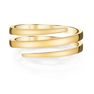 Coil Pinky Ring in 18K Yellow Gold