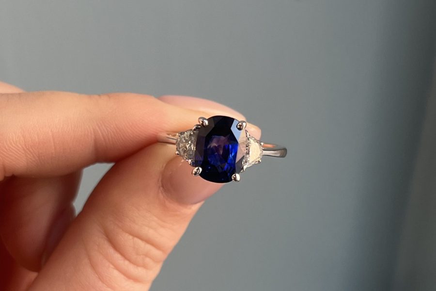 Conway King Sapphire Engagement Ring